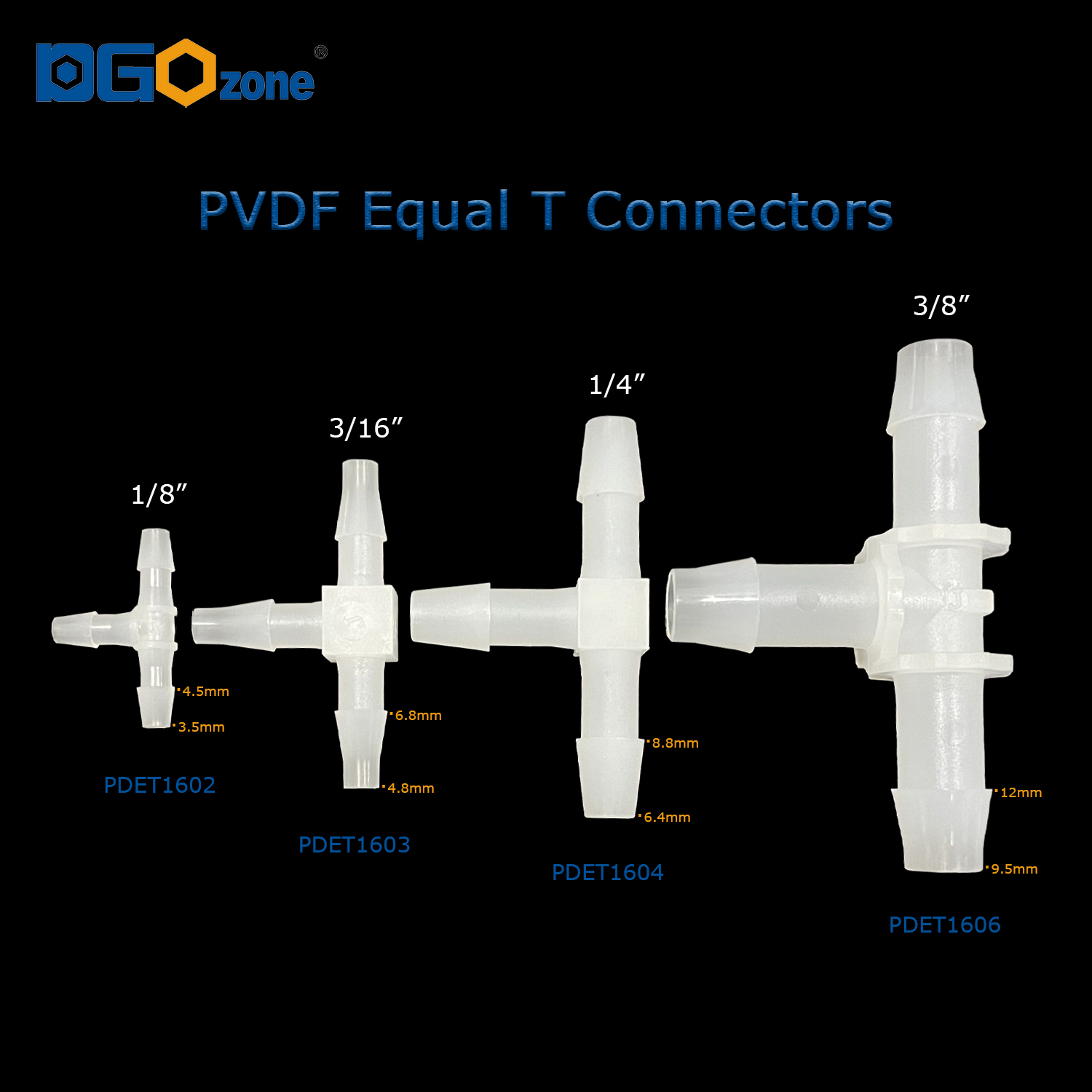 TEE connectors