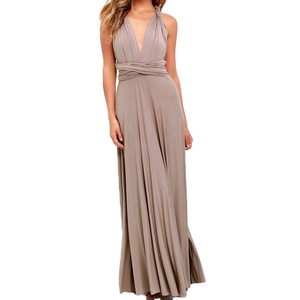 Último barato multi-manera convertible precioso vestido de verano de las mujeres elegantes bodas fiesta noche dama de honor <span class=keywords><strong>vestidos</strong></span> largos <span class=keywords><strong>2022</strong></span> - Product Image 4