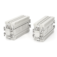 Connecteurs mâle à sertir, connecteurs robustes, 16a IP65, série HE, 48 broches, connecteurs électriques automobile