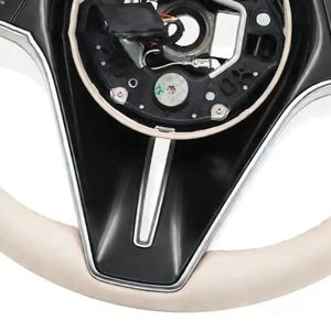 พวงมาลัย lenkrad สีขาวสำหรับ Mercedes <span class=keywords><strong>Benz</strong></span> C238 E211 E250 W177 W203 E350 W221 - Product Image 4