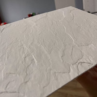 Pierre artificielle imperméable flexible de longévité élevée de RCL avec le panneau de pierre tendre décoratif de bas entretien