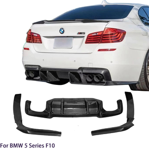 ดิฟฟิวเซอร์หลังคาร์บอนไฟเบอร์ทรง PSM สำหรับรถยนต์ BMW ซีรีส์ 5 รุ่น F18/F10 M5 ซีดาน ปี 2010-2016 - Product Image 1