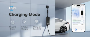 สถานีชาร์จรถยนต์ไฟฟ้าแบบพกพาสามเฟส AC รุ่น Deye SUN-EVSE22K01-EU-AC ขนาด 22 กิโลวัตต์ สำหรับยุโรป - Product Image 4