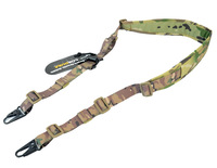 Accessoires tactiques réglables pour la chasse, sangle de fusil tactique à point unique ou double