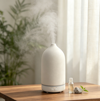 Diffuseur de parfum électrique 200 ml, diffuseur d'arômes en céramique USB, humidificateur d'air, machine à parfumer