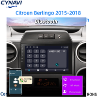 Citroën Berlingo 2015-2018 Peugeot Partner 2008-2019 GPS intégré Télécommande Stéréo Android Lecteur CD MP3 USB 1 an