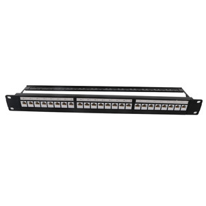 แผงแพทช์แบบไม่มีฉนวนป้องกัน Cat6/Cat6a UTP 24 พอร์ต 1U แบบไม่ต้องใช้เครื่องมือ - Product Image 5