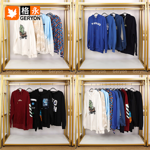 Felpe con Cappuccio Vintage Geryon per Uomo, Qualità Premium, Colori <span class=keywords><strong>e</strong></span> Taglie Assortiti, Stock di Felpe Leggere Usate in Stock - Product Image 2