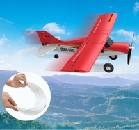 Nouvel Avion RC d'Entraînement Mohr à Aile Fixe en Mousse EPP, Modèle Électrique avec Moteur Brushless et Lumière LED QIDI560