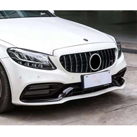 Kit d'échappement avec tube de pare-choc avant et arrière, pour mercedes benz classe C, version 2015 — 2020 vers C63 AMG, W205