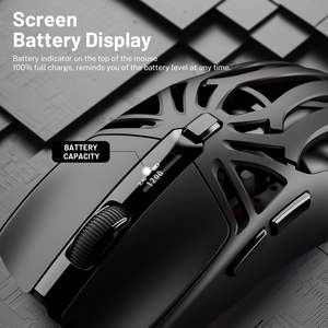 El Mejor Mouse Ergonómico Portátil Inalámbrico Recargable de 2.4g con RGB <span class=keywords><strong>para</strong></span> Juegos de Esports en Computadora - Product Image 3