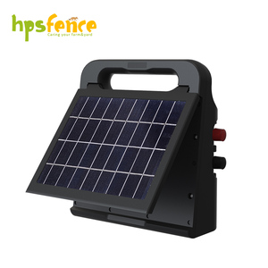 Impermeable 0.5J seguridad de ganado portátil valla eléctrica energizante con panel solar - Product Image 2