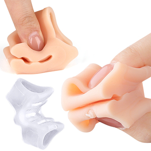 Correcteur <span class=keywords><strong>d</strong></span>'hallux valgus en silicone à double trou, séparateur <span class=keywords><strong>d</strong></span>'<span class=keywords><strong>orteils</strong></span>, clip pour tongs, séparateur <span class=keywords><strong>d</strong></span>'<span class=keywords><strong>orteils</strong></span> pour <span class=keywords><strong>sandales</strong></span>, espaceur <span class=keywords><strong>d</strong></span>'<span class=keywords><strong>orteils</strong></span> pour pieds superposés - Product Image 6
