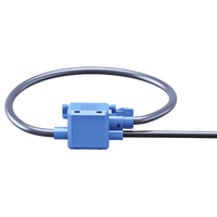 Conector SMA IP67 de Alta Precisión con Certificación CE, Alimentación de 12V, Frecuencia de 1Hz-1MHz, Transformador de Corriente de Bobina Rogowski Flexible de 6000A