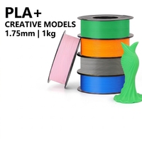 BIGGOLDEGG Kreatives PLA+ Filament 1,75mm 1kg für Farbenfrohe 3D-Modelle DIY-Kunst und Dekorative Prototypen