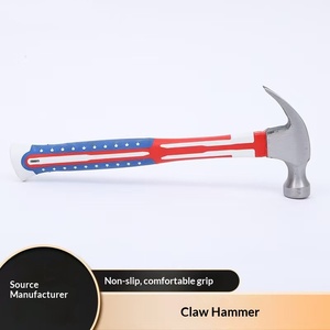 Supply claw hammer construction use <b>nail</b> hammer family own flag handle supply special magnetic suction - Product Image 4