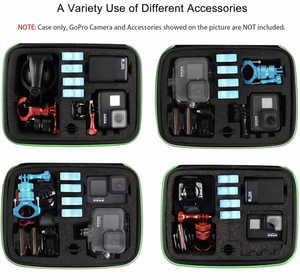 Hộp Đựng Máy Ảnh Hành Động Vỏ Cứng Chống Nước <span class=keywords><strong>Eva</strong></span> Tùy Chỉnh Tiện Dụng Cho Go Pro <span class=keywords><strong>Hero</strong></span> 11/10/9/8/7/6/5/4/3 - Product Image 6