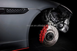 Colector de admisión de carbono seco real de más potencia para Jaguar F-type 2,0 T Racing Version Engine Air Filter <span class=keywords><strong>Intake</strong></span> - Product Image 2