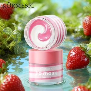 KORMESIC - Mascarilla Labial de Colágeno de Fresa de 25 g, Mascarilla Hidratante y Blanqueadora de Colágeno Coreano, Etiqueta Privada - Product Image 1