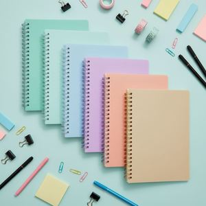 Promotion Custom Printing Wholesale A5 Softcover Notebook Exercise Notebook for School Happy Planner Black Daily Gift Journal - Product Image 2