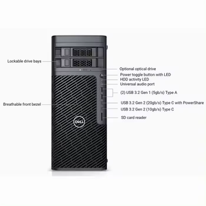 เวิร์กสเตชันเดสก์ท็อป T5860 ปี 2023 คอร์ Xeon W3-1TB SSD 128GB RAM RTX A4500 6 คอร์ มีสินค้าพร้อมส่ง! T5860 เวิร์กสเตชันแบบทาวเวอร์ 5860 ทาวเวอร์ - Product Image 4