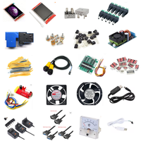 Minuterie électronique numérique double MOS LED, 12V 24V, 1 pièce, relais de retard de Cycle, interrupteur de retard, Circuit imprimé, Module de commande de chronométrage, à monter soi-même