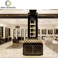 Vitrine à parfums, meuble de présentation de parfums, design de meubles cosmétiques