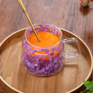 MM Wholesale Nouveau Design Tasses à café en verre à double paroi, design original, pour boissons, limonade, bubble tea, fleurs, pour maman, Vente en gros, Haute Qualité - Product Image 2