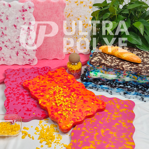 Planche à découper en plastique de qualité alimentaire pour la préparation des repas Matériau HDPE recyclé écologique - Product Image 5