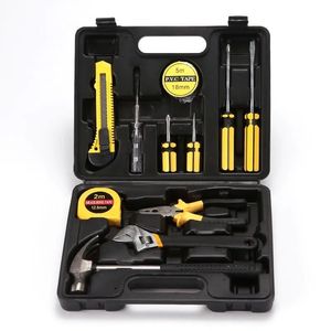 Juego de herramientas de mano de electricista con caja de herramientas de reparación portátil multifuncional para el hogar - Product Image 1