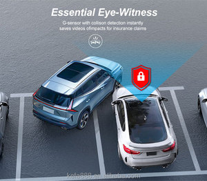 3 inch IPS màn hình bốn ống kính Xe DVR G-Sensor Video Recorder Camera đen xe Dash Cam Màn hình wifi hỗ trợ 4 ống kính GPS 1080P - Product Image 6