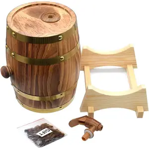 Luxurious And High-quality Vintage Wooden Barrels Wine Storage Support Customization Handmade Wooden Wine Barrels