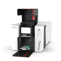 Imprimante industrielle Primacy2 recto simple pour la production de cartes plastiques en vrac avec encodage de bande magnétique/puce IC