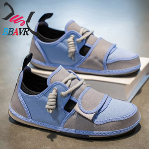 Chaussures en toile ultra-légères pour hommes Printemps-Été 2025, style Ugly Cute avec lacets, semelle plate souple, tendance pour étudiants - Product Image 2