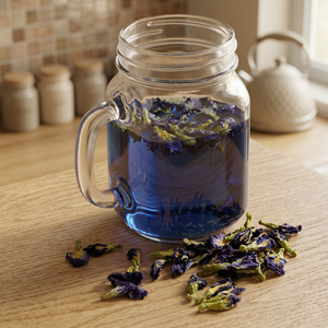 Butterfly Pea Blossom Blooming <b>Tea</b> Floral Infusion Bags Bulk Butterfly Pea Flower Herbal <b>Tea</b> Bags for Wellness Brewing - Product Image 2