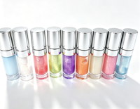 Gloss à lèvres multicolore scintillant hydratant effet brillant longue tenue en tube transparent pour marque privée – Vente en gros