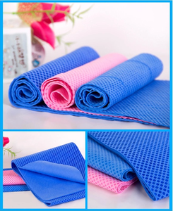 In <span class=keywords><strong>Logo</strong></span> Thể Thao Khăn Làm Mát Shammy Dot Dập Nổi Lạnh Sơn Dương Vải Phòng Tập Thể Dục Khăn Thấm Bơi Golf Bãi Biển Đi Xe Đạp Khăn - Product Image 2