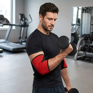 Wholesale Customized Logo Printing Neoprene Unisex <b>Elbow</b> Sleeve Soft Breathable Lightweight Adjustable Weightlifting Yoga - Product Image 1