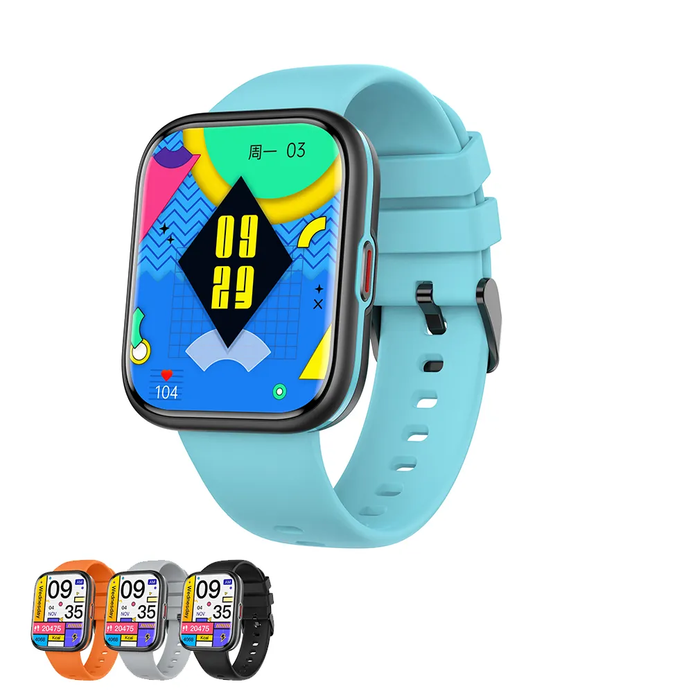 Dv03 Draagbare Apparaten Smart Watch Bloeddrukmeter Android Flip Touch Screen Smartwatches Vrouwen Draagbare Apparaten Nieuwste