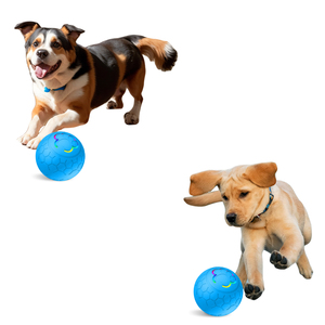 Palla per cani interattiva intelligente, palla rotante per animali domestici che rimbalza automaticamente, giocattoli per animali domestici in movimento per cani da 20 libbre, 2 confezioni - Product Image 1