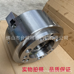 Mandrin hydraulique creux haute précision 12 pouces à trois mors pour tour CNC, en acier, support OEM - Product Image 1