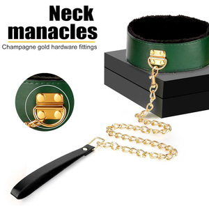 Set de Restricción BDSM, Kit de Bondage de Cuero para Coqueteo, Esposas Suaves para Muñecas y Tobillos, Collar, Anteojeras, Juguetes Sexuales para Adultos y Parejas - Product Image 2