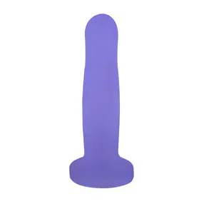 Dildo silikon cair biru 6.5 inci alat pengisap manual untuk anak perempuan mainan seks gambar hewan lumba-lumba dildo