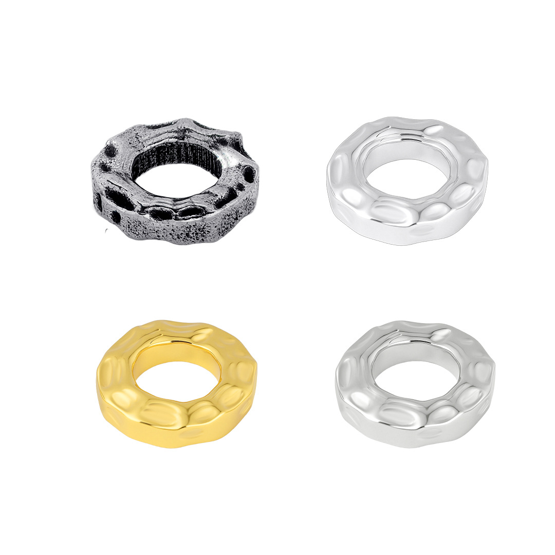 hammered spacer rings 925