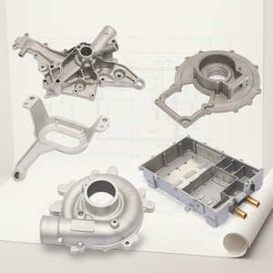 공장 직영 맞춤형 알루미늄 합금 ADC12 다이캐스팅 서비스 |   IATF16949 인증 OEM/ODM |   도매가격 - Product Image 1