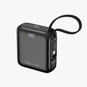 Power Bank con Display LED 10000mAh, Cavo USB-C Retrattile, Ricarica Rapida 35W per Laptop/Telefono/Switch - Product Image 6