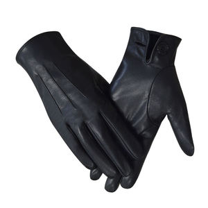 Guantes de Cuero Genuino Ligeros, Delgados, de Moda, Sin Forro, Ajuste Delgado, Resistentes, Unisex, para Conducir, Piloto, Ciclismo - Product Image 1