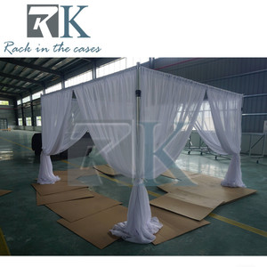 High Quality Pipe and Drape Kit Aluminum Pipe and Drape System Telescopic <b>Backdrop</b> <b>Stand</b> for Wedding Decor - Product Image 3