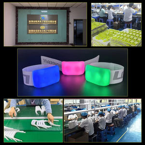 Pulsera LED Interactiva Personalizada con Velcro para Aficionados al Fútbol, Celebraciones <span class=keywords><strong>en</strong></span> Bares y Grupos, Activación por Voz, Luminosa - Product Image 3