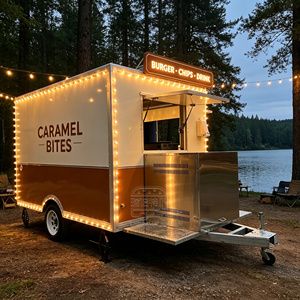 Premium <b>BBQ</b> Custom Steak Food Truck DOT Range Hood Grill Trailer - Product Image 4